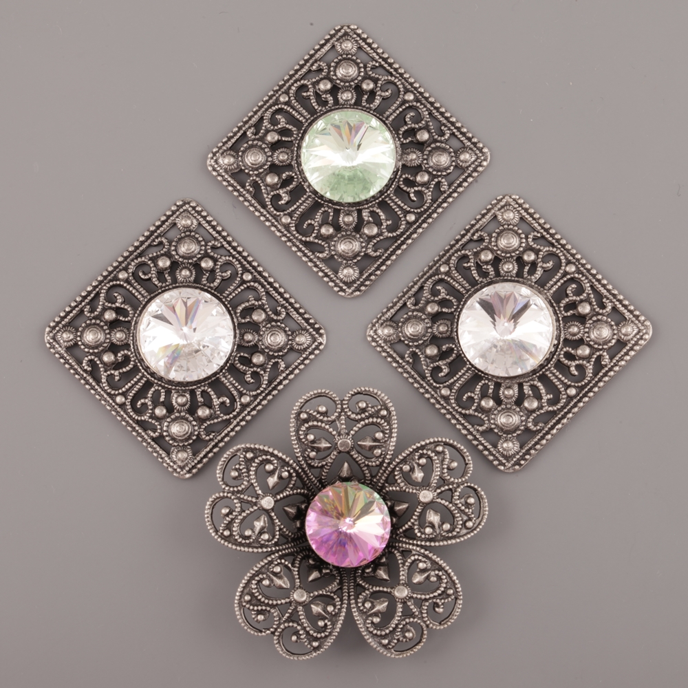 Filigrány pro Rivoli Swarovski Elements